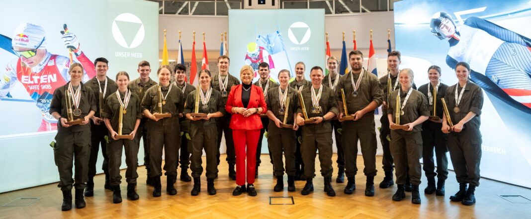 Heeressportler werden ausgezeichnet ©Bundesheer/Karlovits