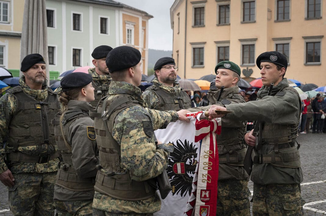 Angelobung in Freistadt – ©Bundesheer