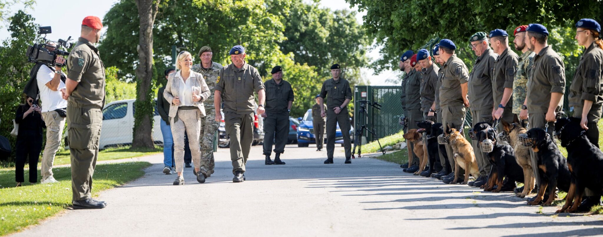 Militärhundezentrum Burgenland ©Bundesheer/Karlovits