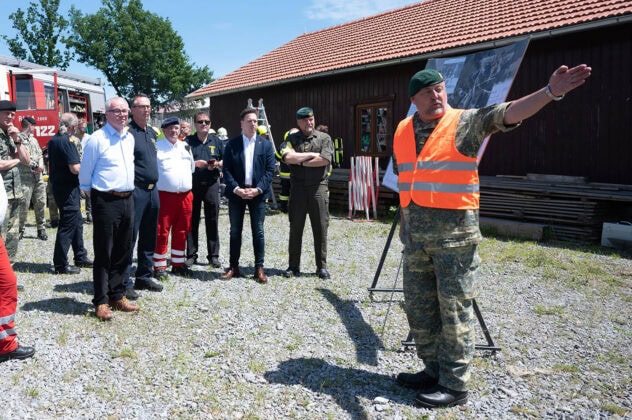 Übung „Schutzhelm 24“ am Truppenübungsplatz Allentsteig – ©Bundesheer/Pusch