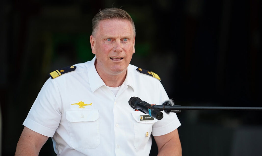 Flottillenadmiral Axel Schulz – ©Bundeswehr/Theska