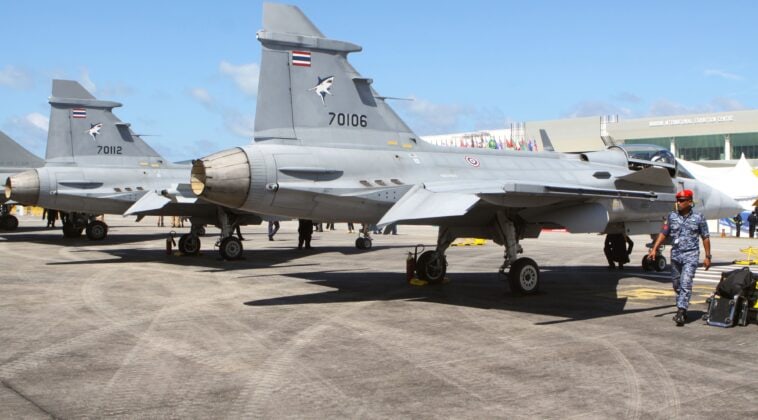 Gripen C der thailändischen Luftwaffe – ©Georg Mader