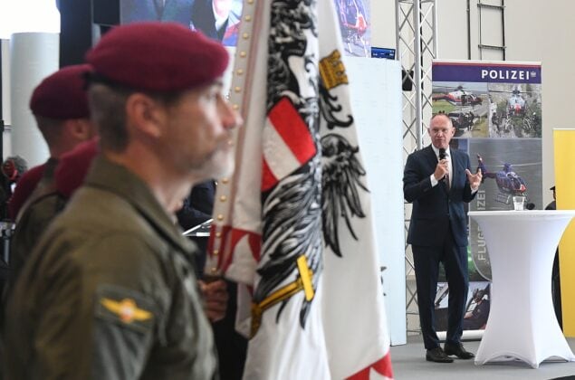 Eröffnung des Flugpolizei-Stützpunktes Wiener Neustadt – ©Patrick Huber