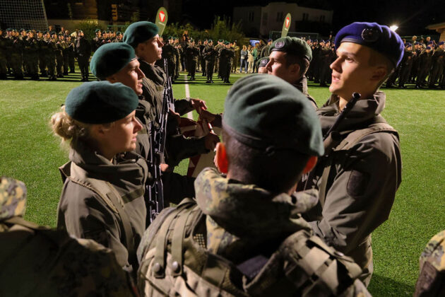 Angelobung in St. Koloman – ©Bundesheer/Riedlsperger