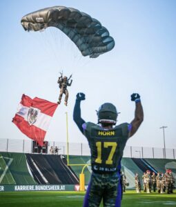 Kooperation von Bundesheer und Vienna Vikings -©Hannes Jirgal