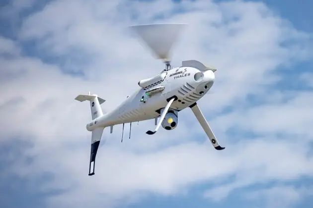 Camcopter S-100 auf der „Repmus 2024” – ©Schiebel