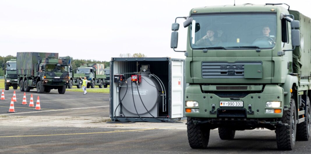 Versorgungsübung bei der Bundeswehr – ©PIZ Infrastruktur, Umweltschutz und Dienstleistungen