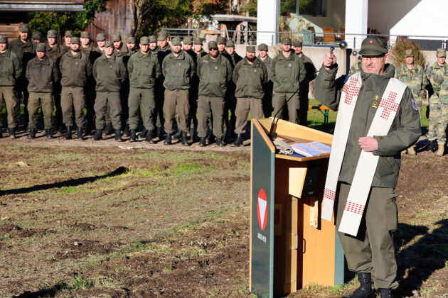 Festakt zur Übergabe der Brücke in Annaberg-Lungötz – ©Bundesheer