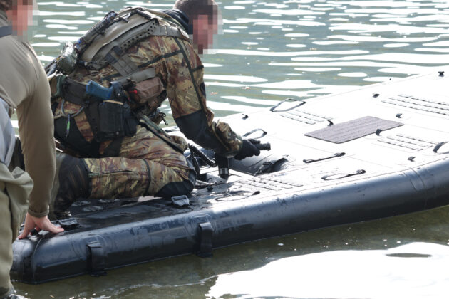 Das Kraka-Jet Board von SOAL bei der Outer-Limits Experience Week 2024. ©Militär Aktuell/Bendl