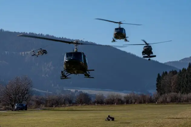 Soldaten des Jägerbataillons 25 trainierten luftbewegliche Einsätze – ©Bundesheer/Oberdorfer