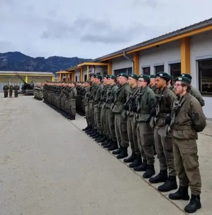 Angelobung am Fliegerhorst Hinterstoisser – ©Bundesheer