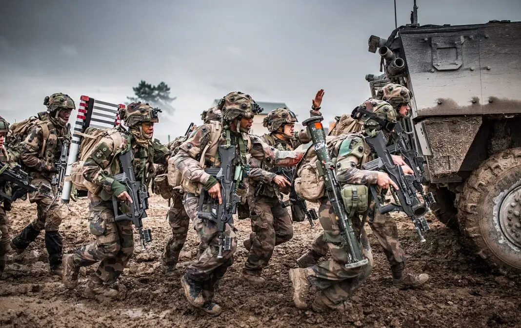 Soldaten der französischen Armee - Par MSoult — ©Travail personnel, CC BY-SA 4.0